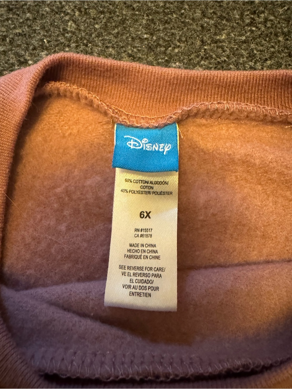 Disney Aristocats Marie Girls Sweatshirt & Ribbed Wide-Leg Pants Set Size 6X - Picture 5 of 7